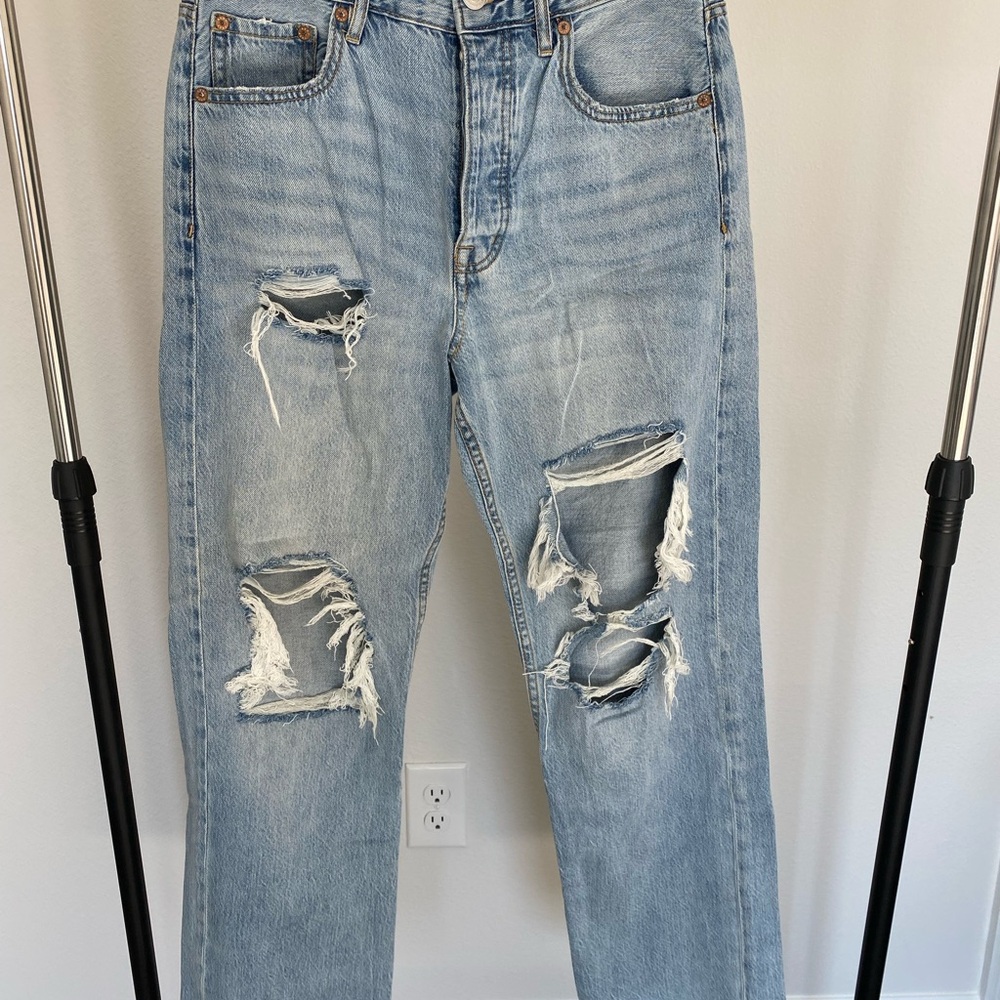 Aeropostale Light Blue 90s Baggy Relaxed Jeans women’s size 10